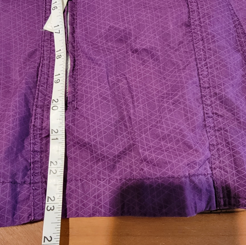 BENCH‎ URBANWEAR Barbque Winbreaker Jacket Hood Size 12 Purple - Picture 11 of 13